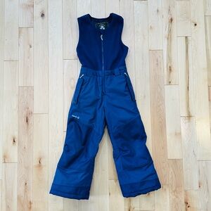GUC Kamik Insulated Ski Bib Snow Pants Kids Size 6 (Navy)